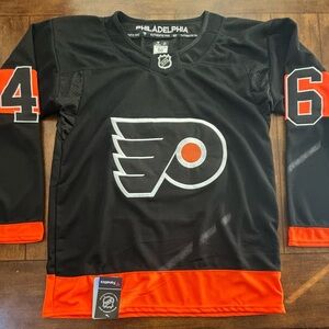 Philadelphia Flyers Trevor Zegras Black Jersey #46 Adult Medium (50) NWT